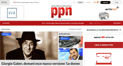 Desktop Screenshot of primapaginanews.it