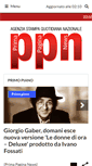 Mobile Screenshot of primapaginanews.it